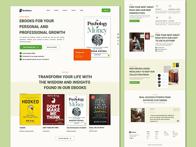 E-Books Website UI Design agency landing page ecommerce ecommerce app ecommerce business ecommerce shop ios app landing page concept landing page template landing page ui mobile app mobile ui product landing page shopify store ui designer ui ux designer user experience ux designer web ui ux website builder website ui ux