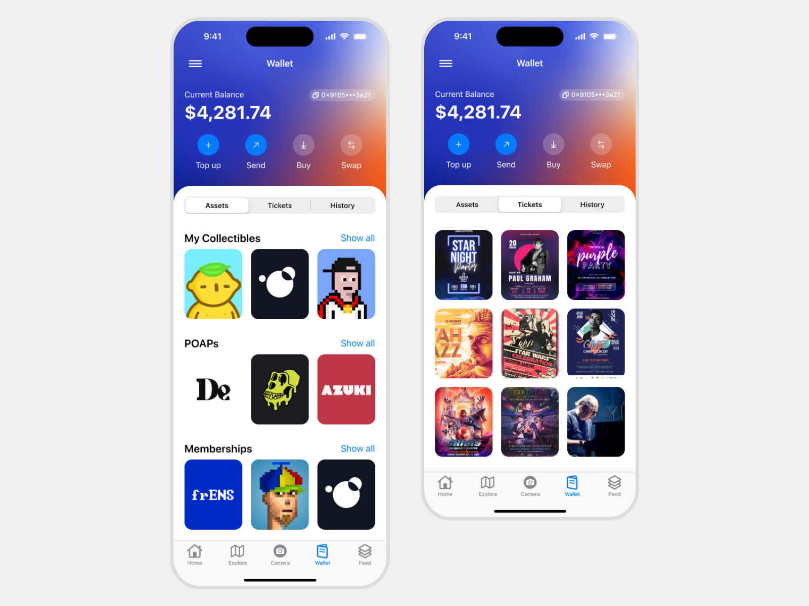 Crypto Wallet App | Made by Design Beats