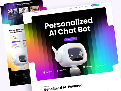 Ai Chat Bot landing page ai ai chat bot ai chat bot landing ai chat bot web design ai landing page ai website chat bot landing page chat bot website landing page web design website