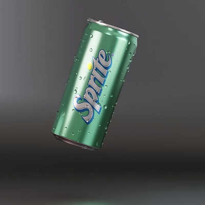 3D Animation of Sprite Can!! 3d 3d animation production house 3d character models 3d modeling 3d modeling company 3d modeling services 3d rendering animation cinema design food nature sprite water