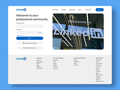 LinkedIn clean design design system input field light minimal notification product profile share social user interface ux ui