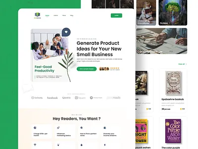 Books store books graphic design logo project ui ui ux website