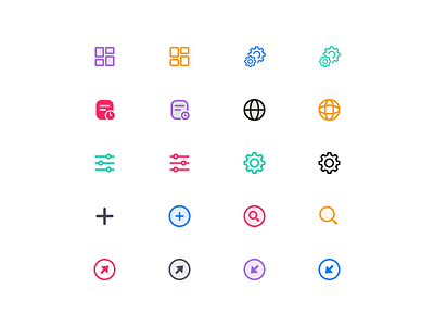 Custom Project Icons branding logo ui