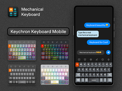 Keychron Keyboard Mobile android gaming keyboard keyboard mechanical keyboard mobile keyboard trending