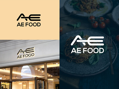 Wordmark Logo ! ae food logo ae logo branding creative logo food logo illustration logo logo design minimal logo modern logo wordmark logo