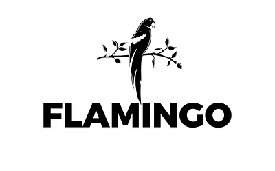 FlamingO branding design flat graphic design logo vector