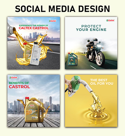 Castrol Social media Design ads design castrol social media design facebook post design graphic design social media social media ads design social media design social media designs social meida deisgns