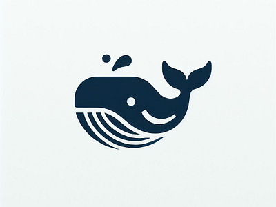 Whale lettering