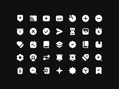 Solid Icons - Lookscout Design System design system icon set iconography icons library lookscout solid vector