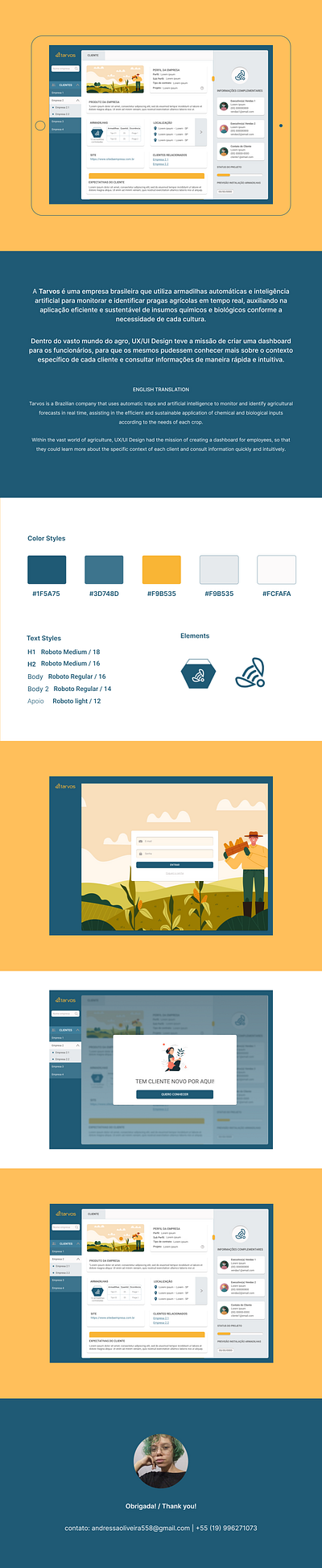 Dashboard de Clientes dashboard figma painel ui