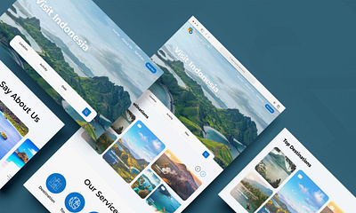 Travel Website Design 3d branding graphic design logo ui