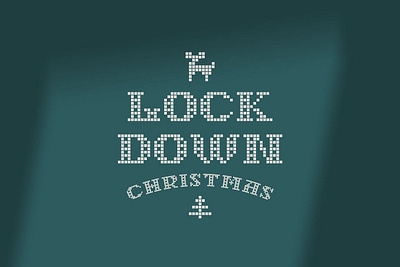 Lockdown Christmas - Knitted Fonts christmas christmas font crochet holiday jumper knitted font knitted font new year new year font scandinavian sweater sweater font ugly sweater xmas xmas font