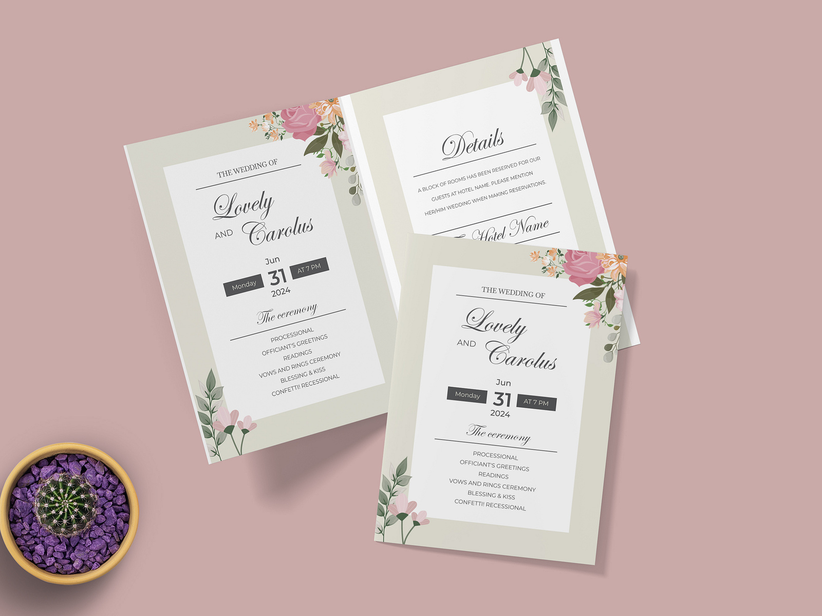 Anniversary Invitation Card by Design Minds on Dribbble