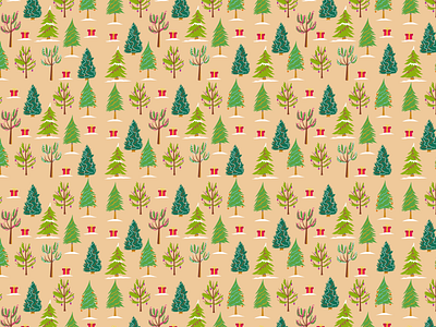 Christmas pattern 2d adobe illustrator christmas design illustration vector