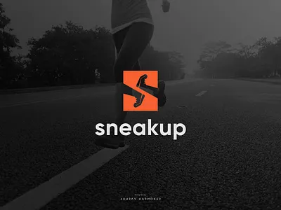 Sneakers logo design brand design