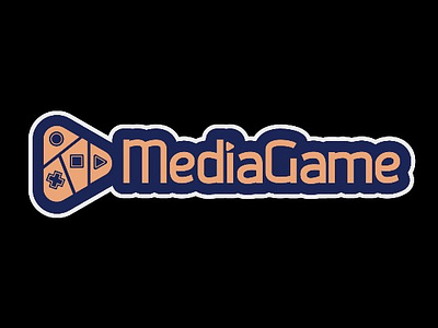 MEDIA GAME - LOGO ANIMATION 2d logo animation animation design elegant logo animation game logo animation game store design illustration logo logo animation motion graphics shop logo shop logo animation simple logo animation store logo store logo animation ui