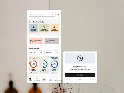 Real Estate Mobile App animation catalyst mobile app property proptech real estate ui ux
