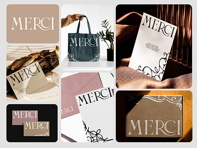 Merci Events & Lodge branddesign branding design graphic design ilustration logo logotype packaging packagingdesign