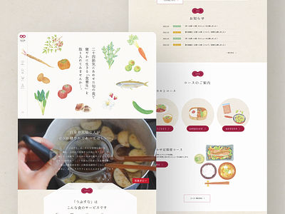 Japanese E-commerce Website branding e commerce landing page ui