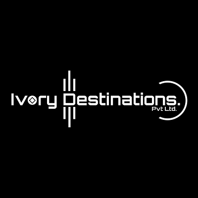 Ivory Destinations Logo Design! 3d branding corporate design graphic design illustration logo ltd pvt typography vector wordmark