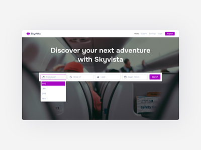 Daily UI Challenge | Flight Search auto layout daily ui daily ui 68 daily ui challenge design figma figma auto layout flight search ui ui design