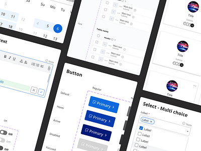 Design system in Figma design system figma ui