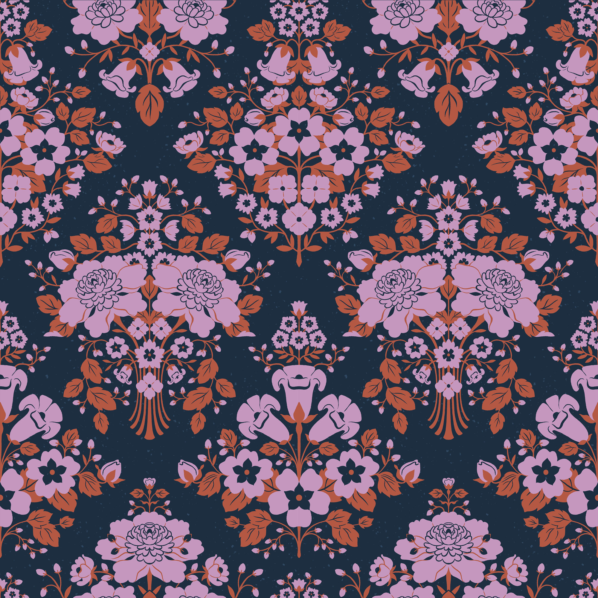 Peony Brocade brocade damask digital fabric floral flowers illustration jacquard peony repeat repeating pattern surface design wallpaper