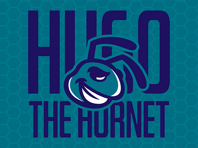 Hugo The Hornet Brand Character basketball brand character brand hero branding design hornets hugo logo logo design mascot mascot design sports sports branding sports design