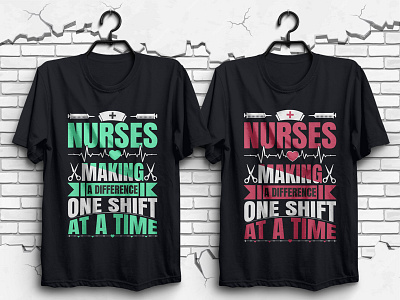 Nurse T-Shirt Design design health healthcare nurse t shirt tshirt vector women