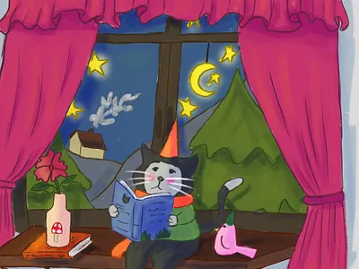 Kitty Story animation cartoon children illustration illustration storybook