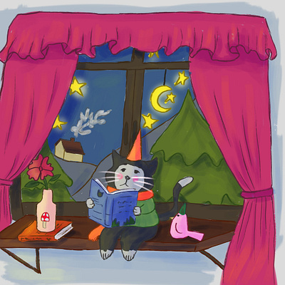 Kitty Story animation cartoon children illustration illustration storybook