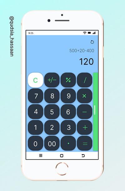 Day 12 of the 100-day UI challenge. Calculator using figma calculator daily ui day12 figma figma design ui ui design uiux