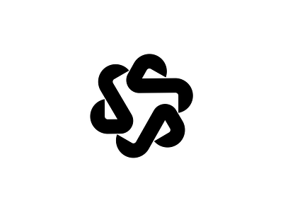 Cube ai ai agent artificial inteligence branding identity logo mark negative space symbol