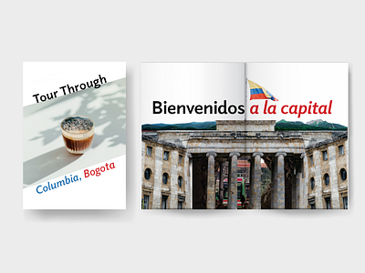 Zine Through Bogotá, Columbia art branding city graphic design visual design zine