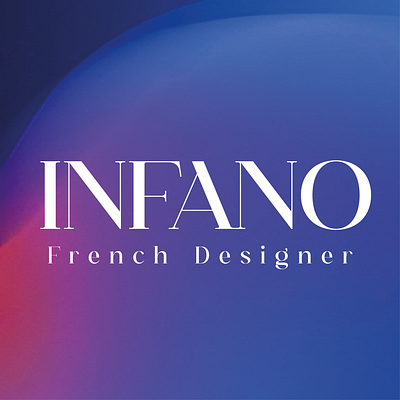 Infano French Designer graphic design logo