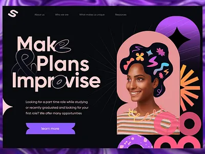 Designing Hero Section 3d animation branding graphic design logo motion graphics ui