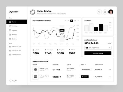 Analytic Minimalism Dashboard Black White Product Charts analytics blackwhite charts creative dashboard design interface minimalism product service startup statystic ui webapp