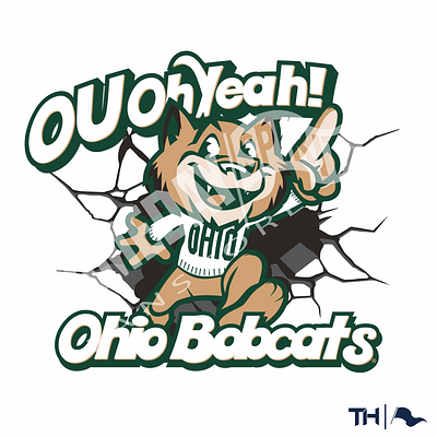 OU Oh Yeah! design graphic design illustration ohiobobcats vector