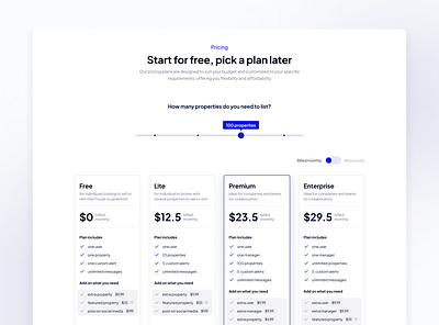 Mappi | Pricing page app design design pricing pricing ui ui ui design ux web design