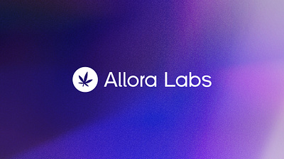 Allora Labs Brand Identity brand branding cannabis for fun graphic design identity logo not real purple visual