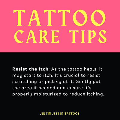 Tattoo Care Tips | Justin Jester artwork custom tattoos design jester artwork justin jester justin jester tattoos tattoo art