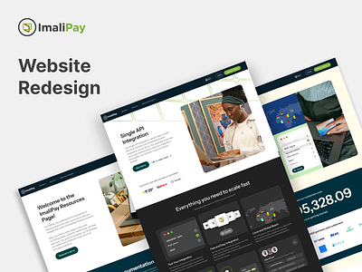 ImaliPay Website Redesign