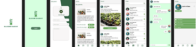 Plant app UI design app ui design design figma graphic design plant app ui user interface