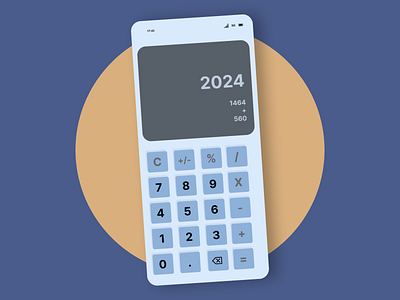 Calculator dailyui ui uidesign