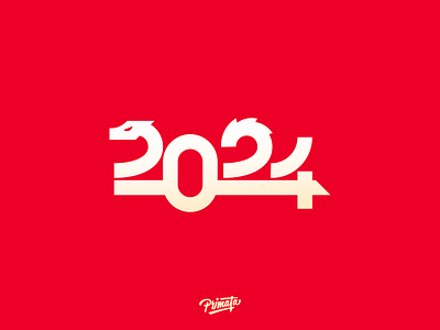 2024 Dragon Year 2024 character china dragon dragon year dribbble graphic design logo logotype new year newyear year