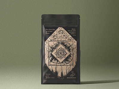 O'culto Café Packaging Identity branding graphic design illustration logo typography vector