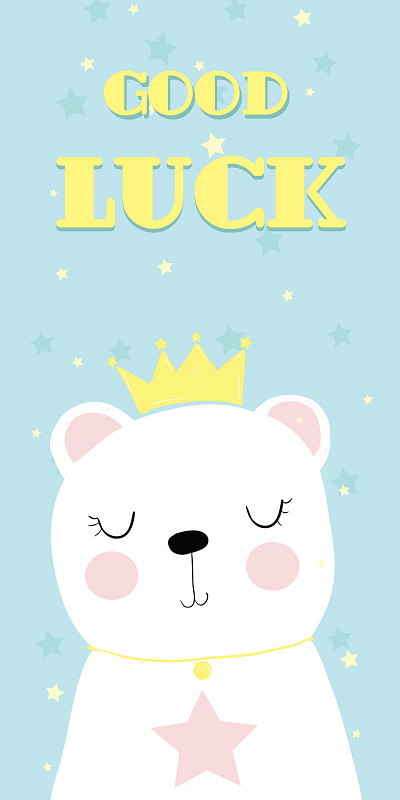 Good Luck Baby Bear baby bear bearillustrator illustrator