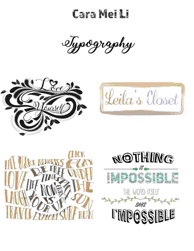 Fonts and Lettering designs typography hand lettering