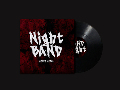 Night Band - Heavy Metal Font bloody font creepy display font fearsome font ghostly halloween font haunting heavy metal font horrible horror font mysterious scary scary font spooky spooky font supernatural terrifying typeface weird