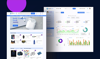 E-commerce platform-SophisMart dashboard ecommerce product design ui ux webapp